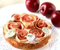 アップルローズケーキ